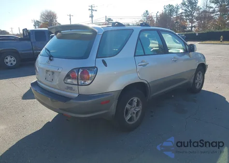 2002 Lexus Rx 300 из США, поврежденный, VIN JTJHF10U920291236